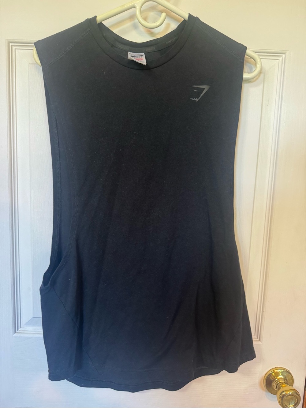 Gymshark Black Women's Muscle Tee Sleeveless Training Top